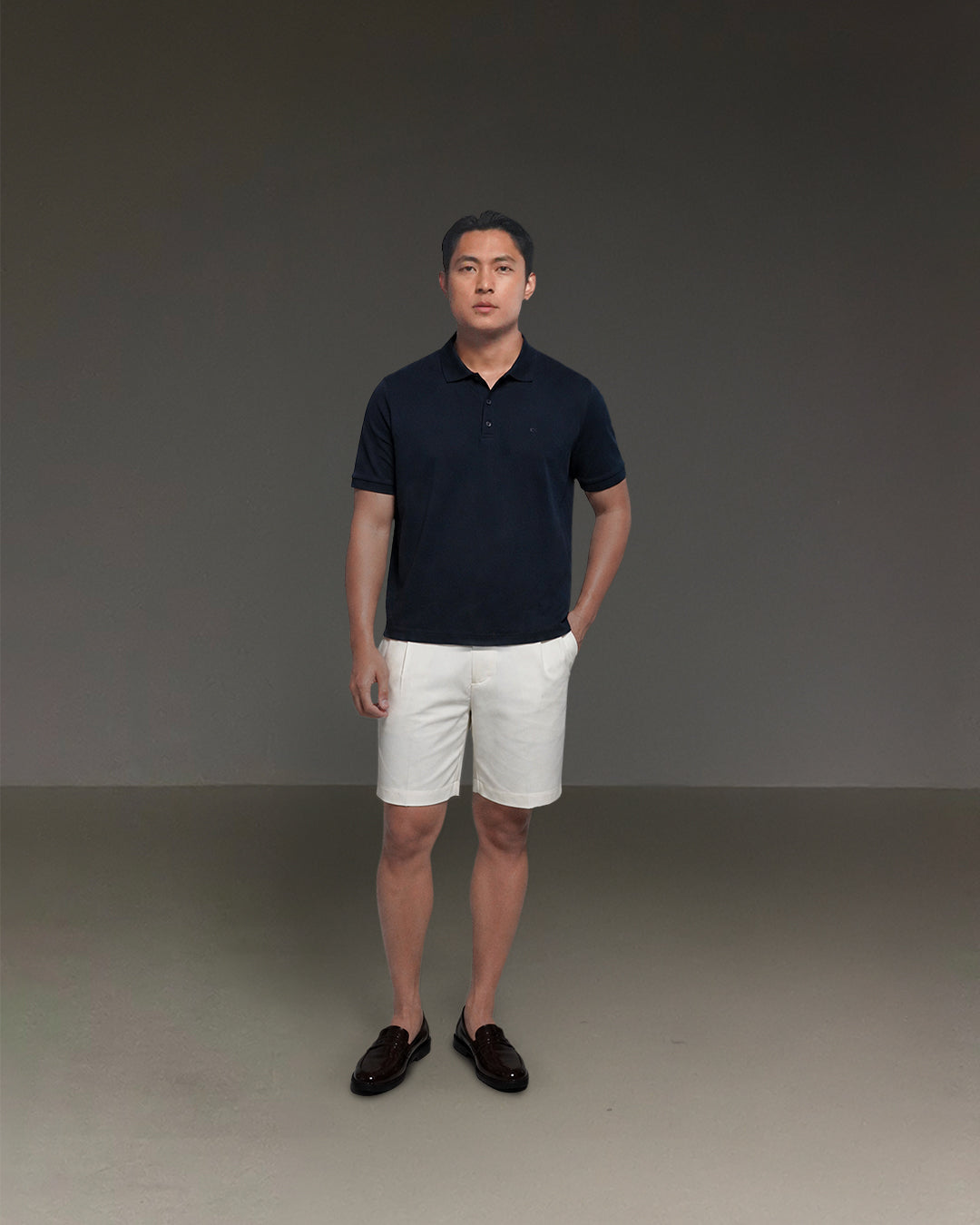 ECINOS Man - Simon Pleated Shorts