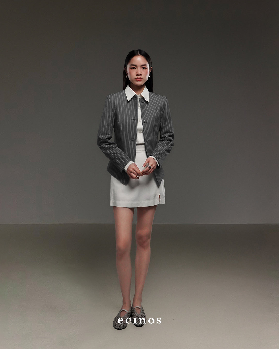 ECINOS - Andrea Tailored Fitted Blazer