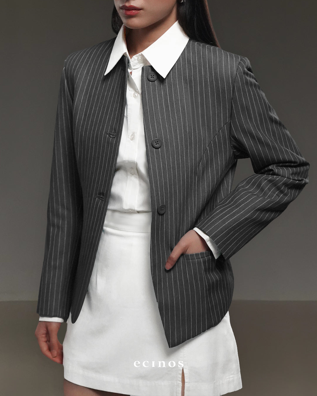 ECINOS - Andrea Tailored Fitted Blazer