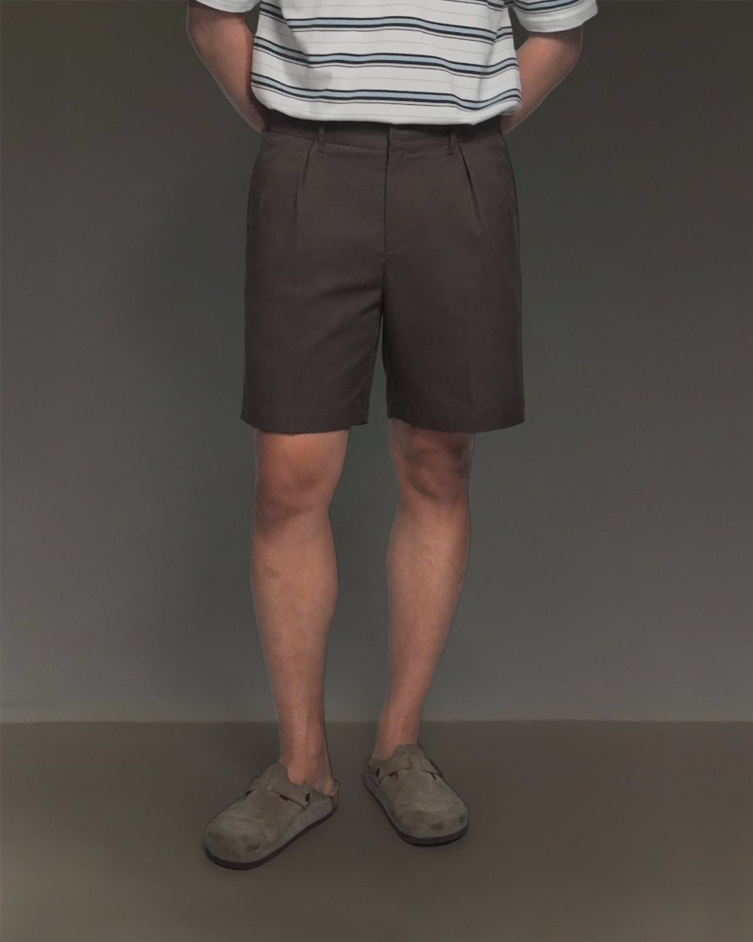 ECINOS Man - Simon Pleated Shorts