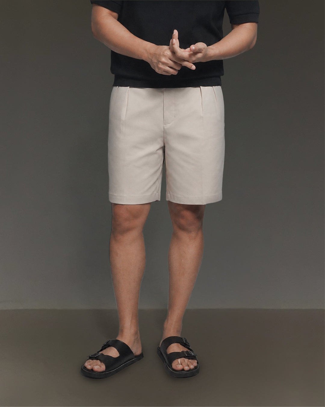 ECINOS Man - Simon Pleated Shorts