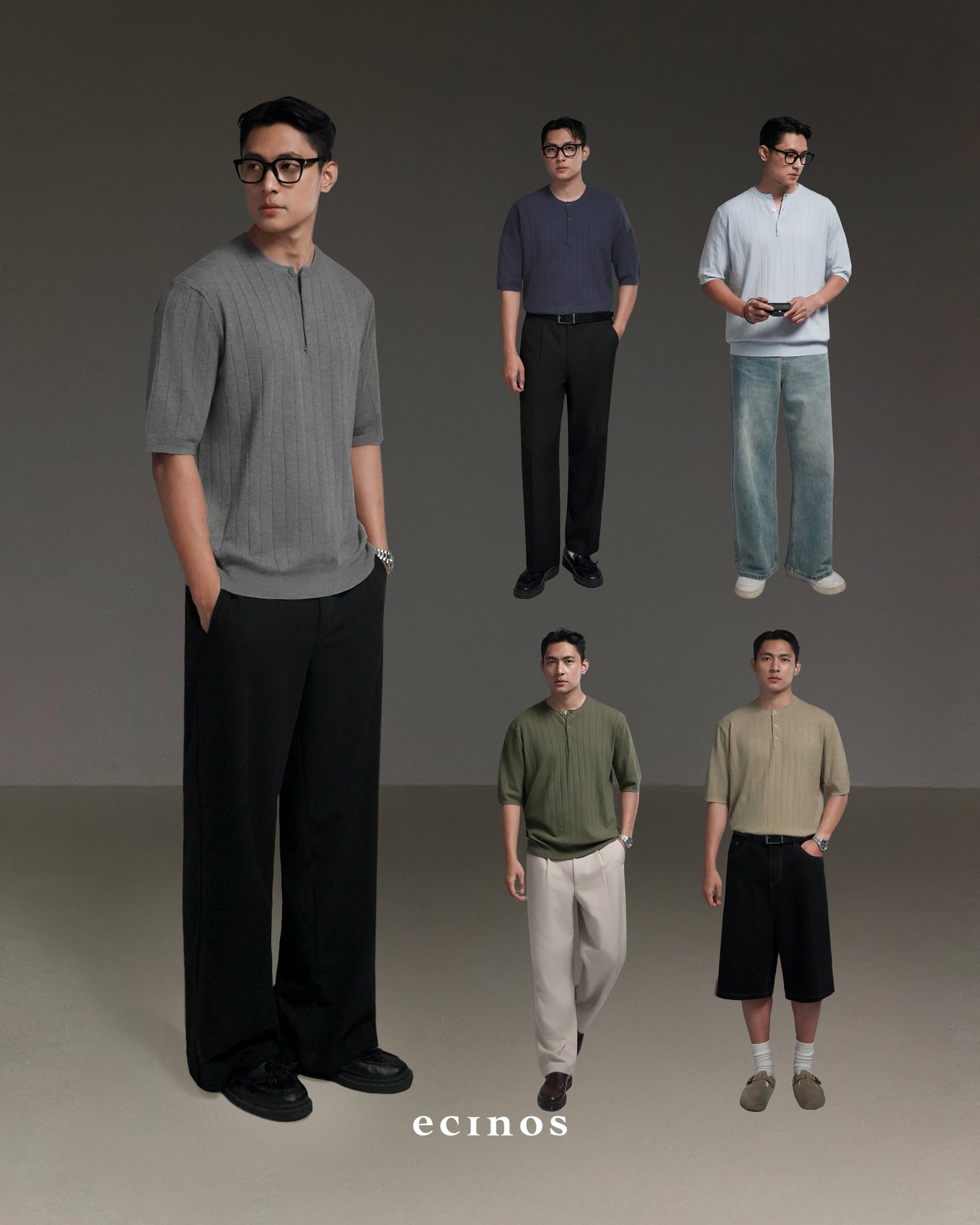 ECINOS Man - Ken Henley Knitted Top