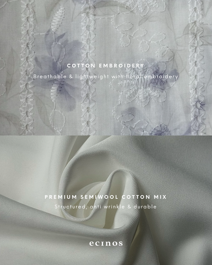 ECINOS - Aster Side Button Top
