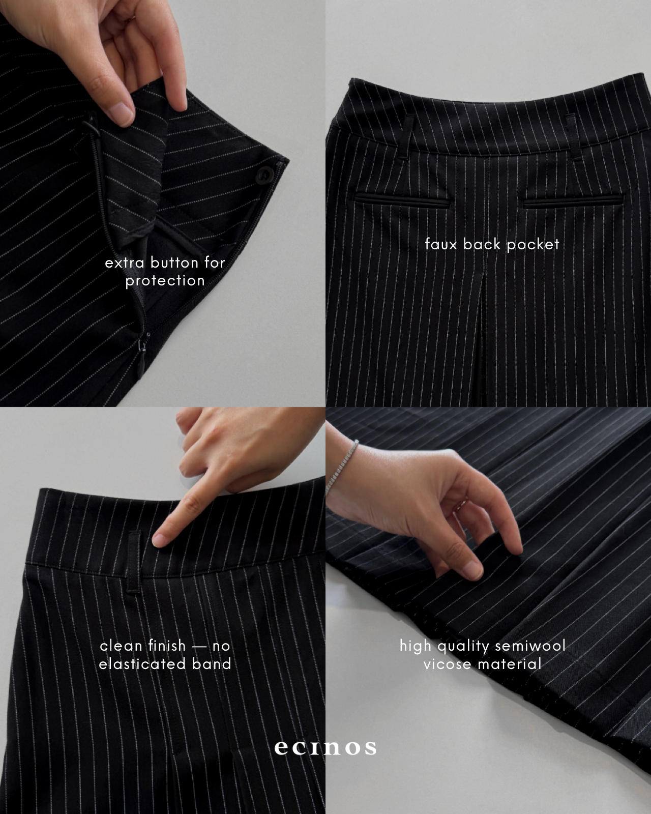 ECINOS - Elene Pleated Midi Skirt & Maxi Skirt