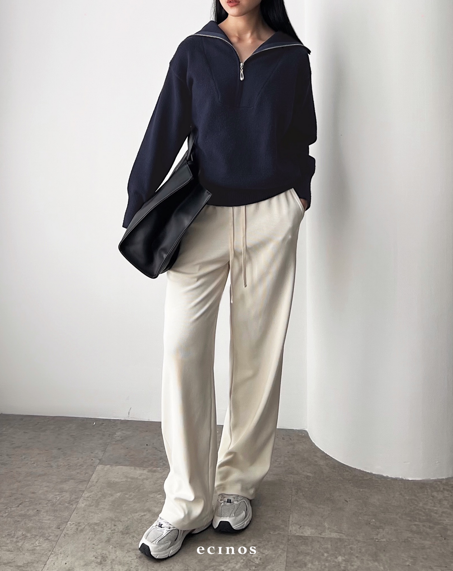 ECINOS - Karen Half Zip Sweater