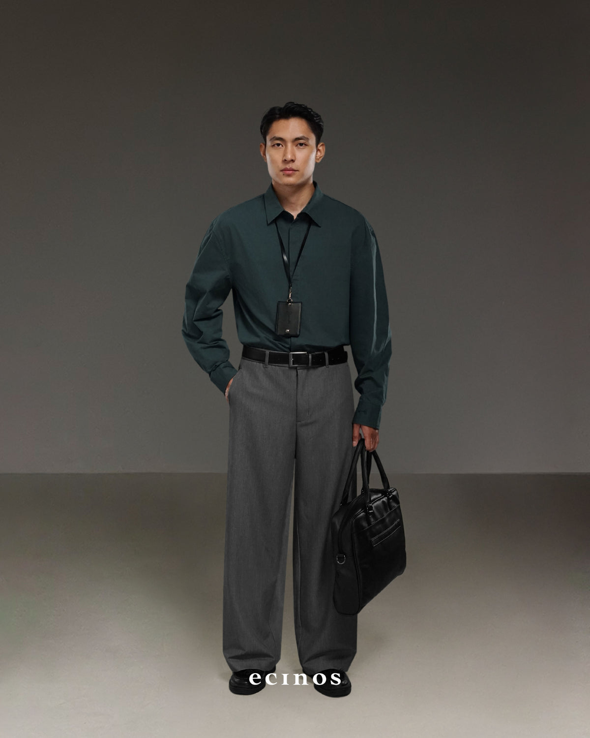 ECINOS Man - Tailored Wide Leg Trousers – ecinos