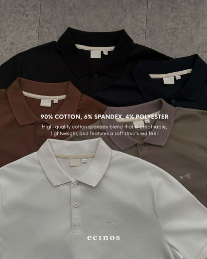 ECINOS MAN - Pete Cotton Polo Top
