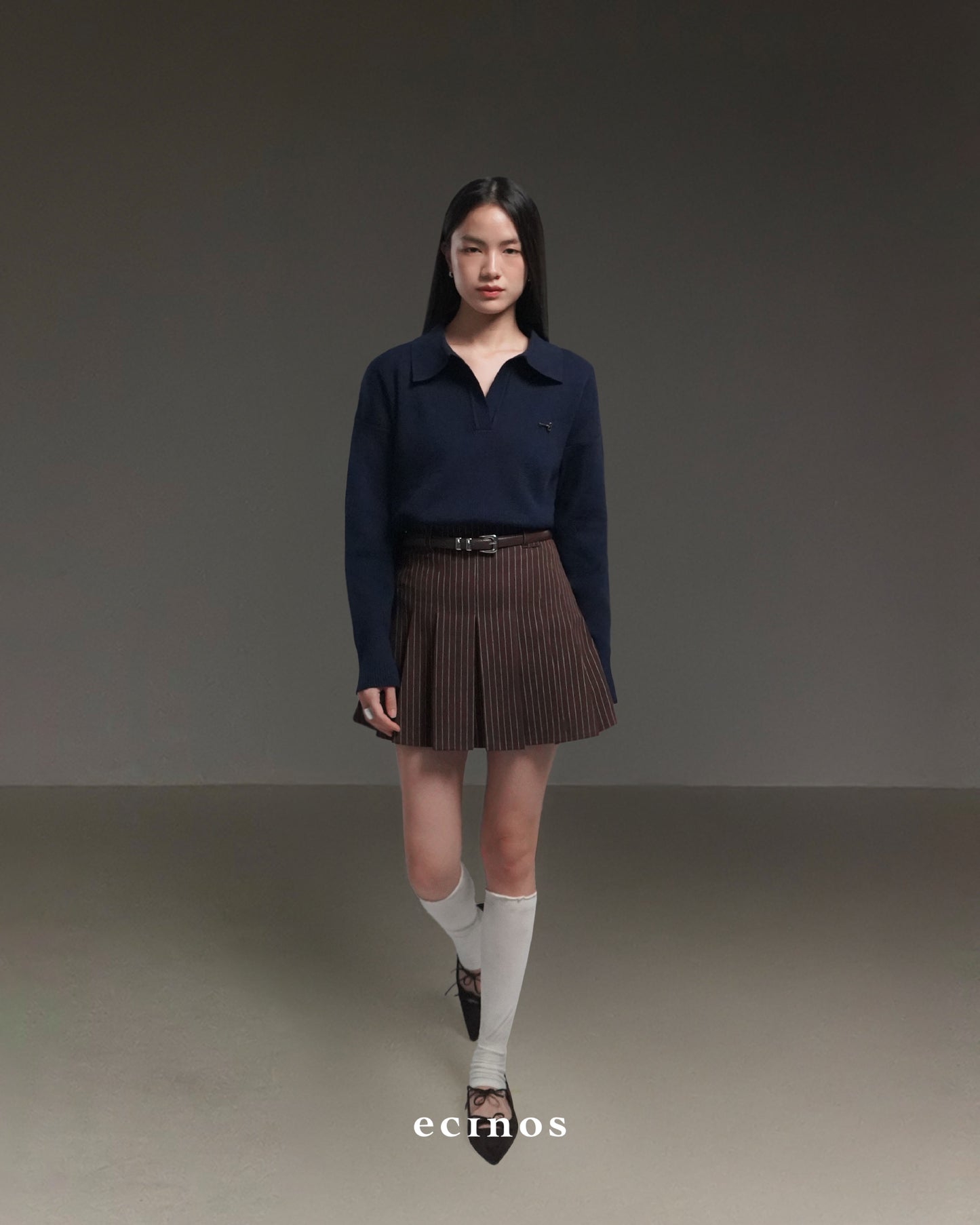 ECINOS - Solene Pleated Mini Skort