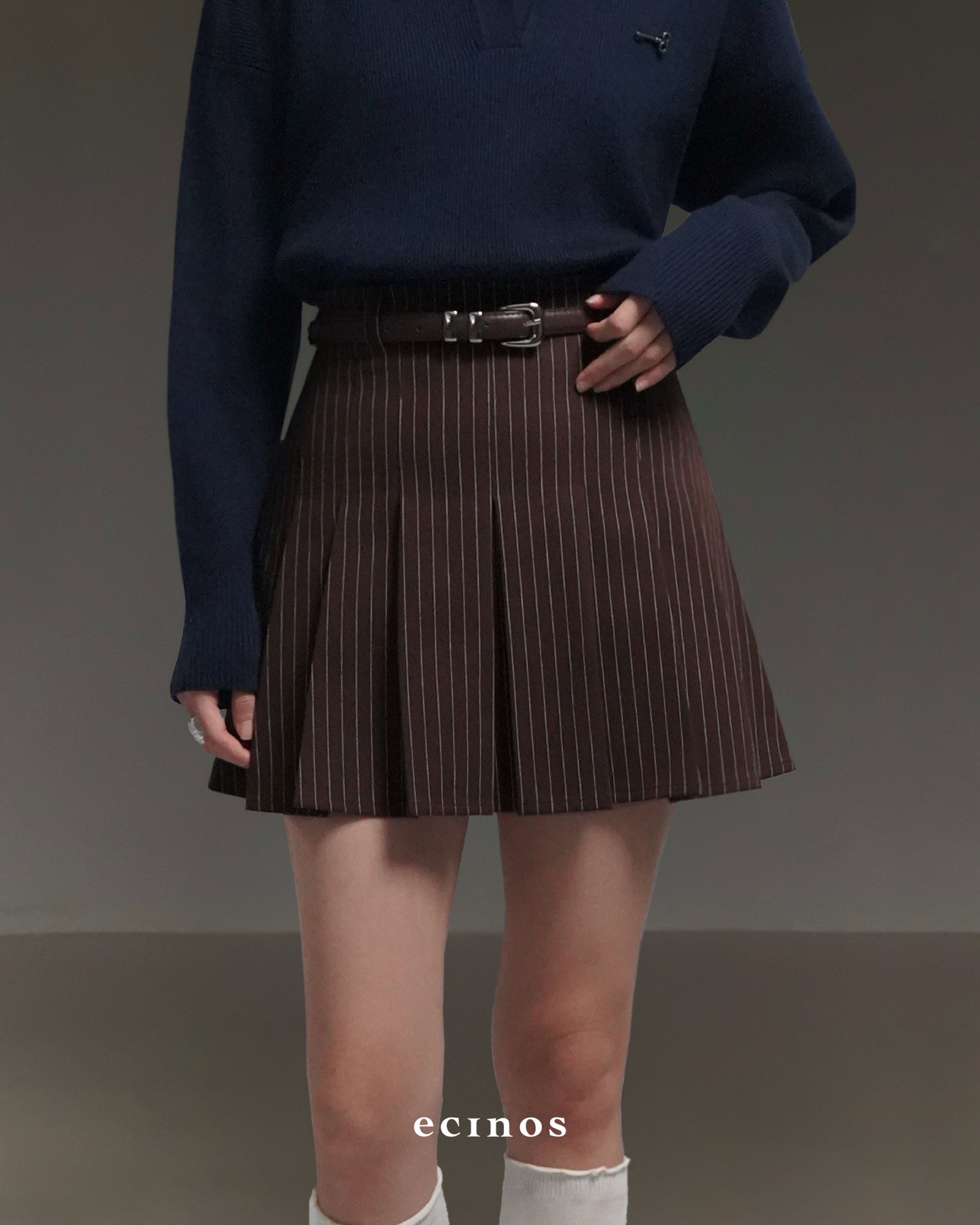 ECINOS - Solene Pleated Mini Skort