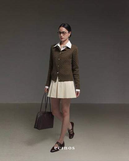 ECINOS - Solene Pleated Mini Skort