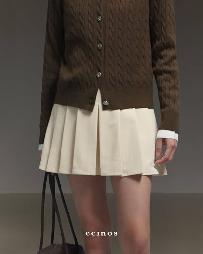 ECINOS - Solene Pleated Mini Skort