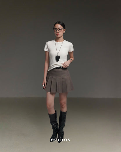 ECINOS - Solene Pleated Mini Skort