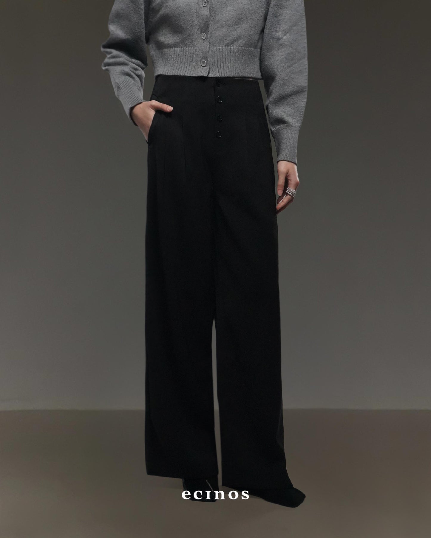 ECINOS - Peggy High-Waisted Pants