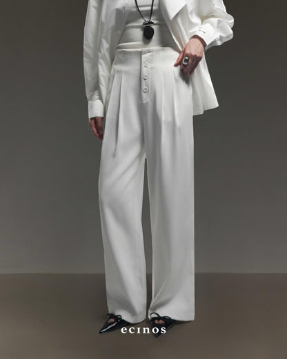 ECINOS - Peggy High-Waisted Pants