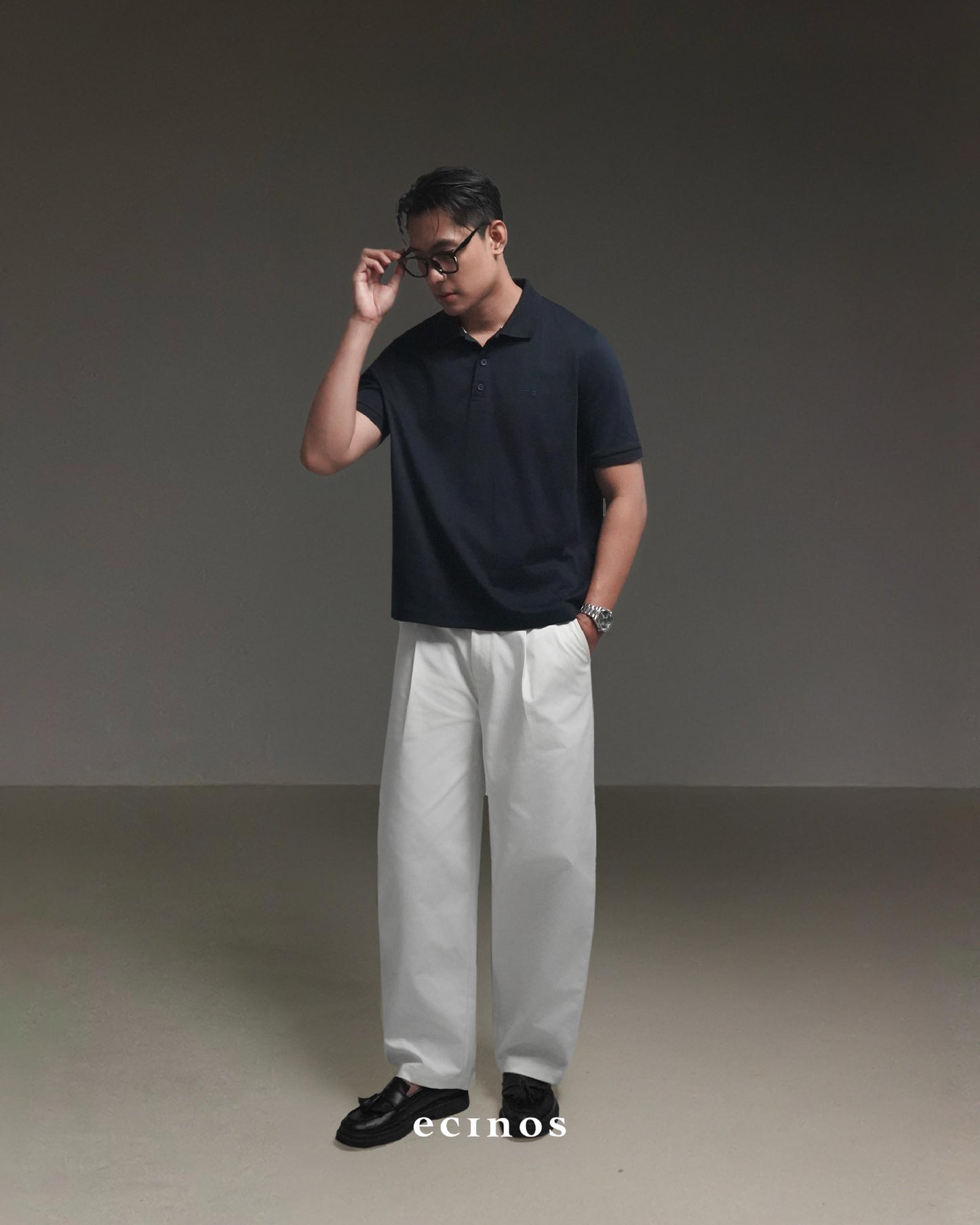 ECINOS MAN - Pete Cotton Polo Top