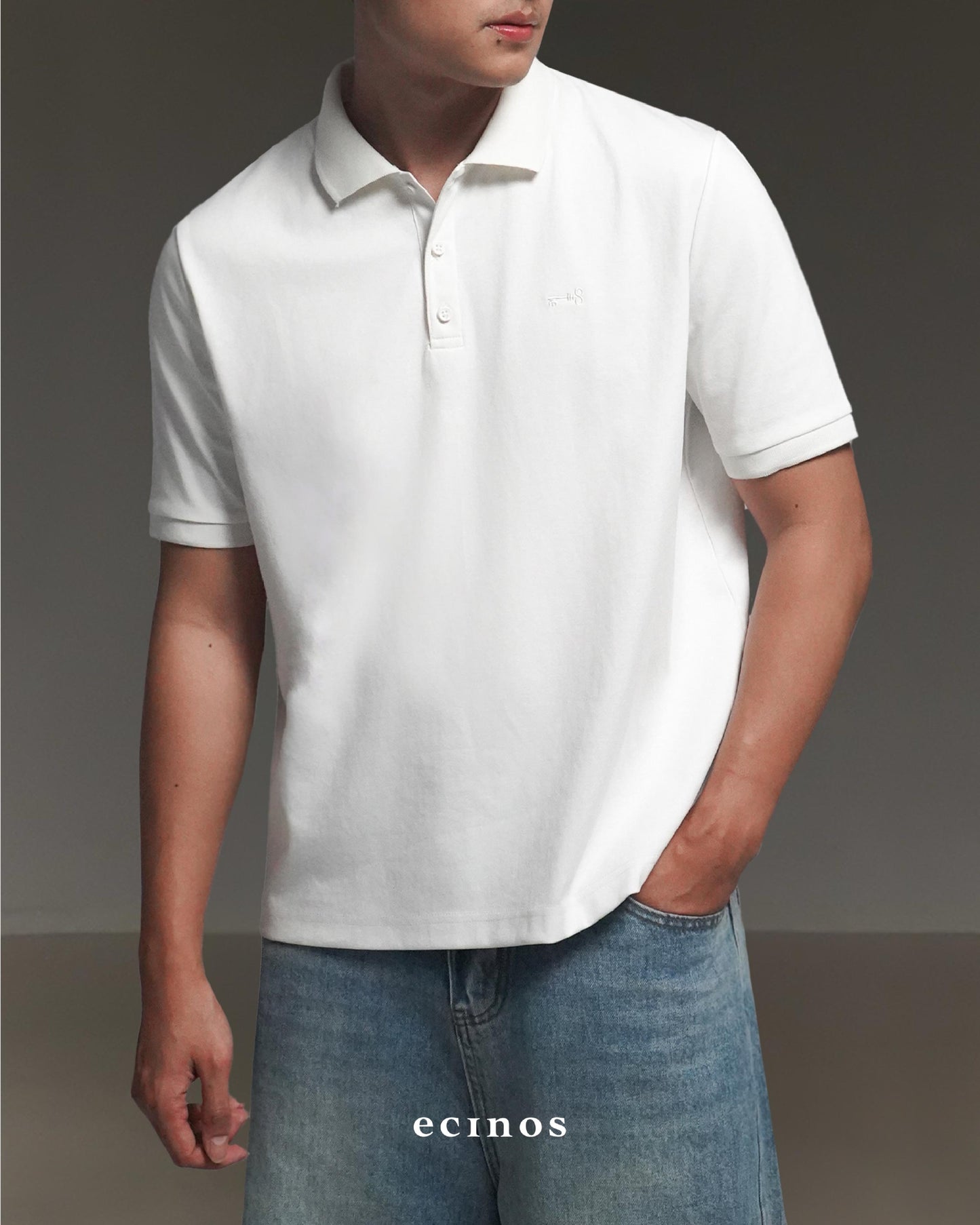 ECINOS MAN - Pete Cotton Polo Top