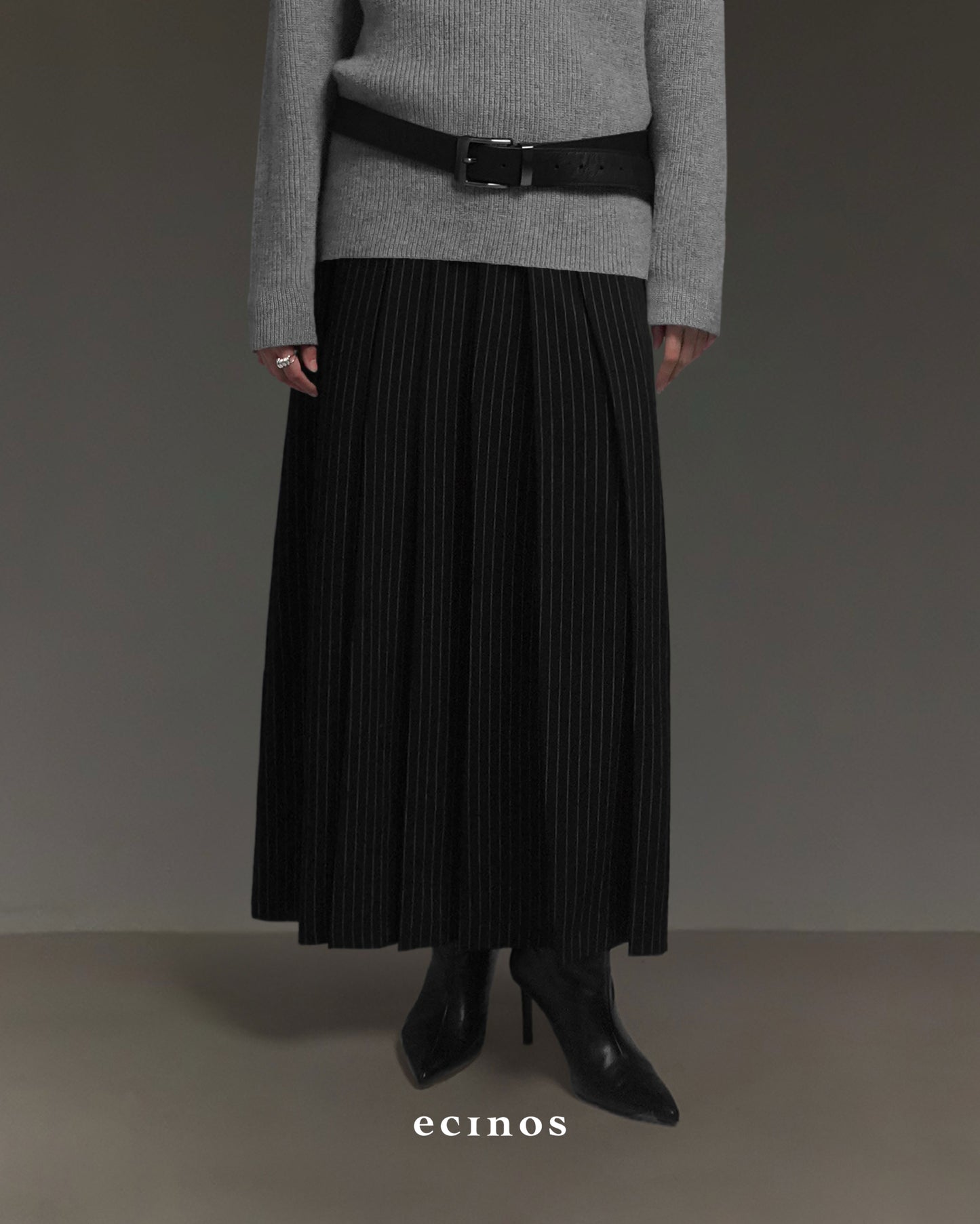 ECINOS - Elene Pleated Midi Skirt & Maxi Skirt