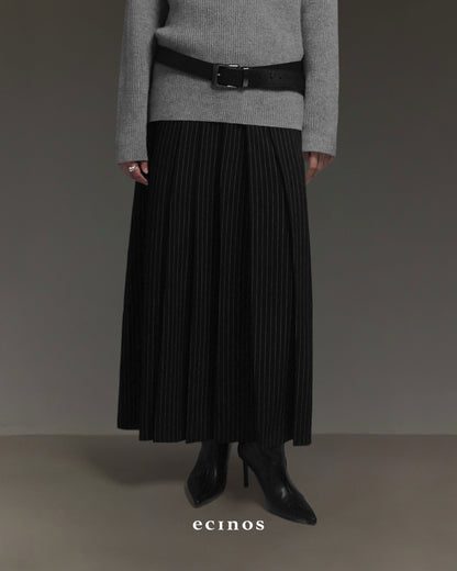 ECINOS - Elene Pleated Midi Skirt & Maxi Skirt