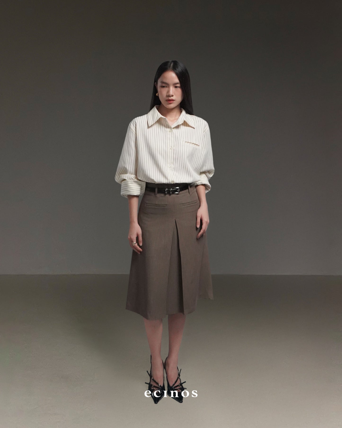 ECINOS - Elene Pleated Midi Skirt & Maxi Skirt