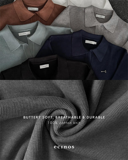 ECINOS - Blair Oversized Polo Sweater