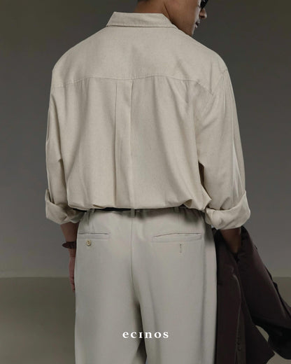 ECINOS Man - Philo Oversized Linen Shirt