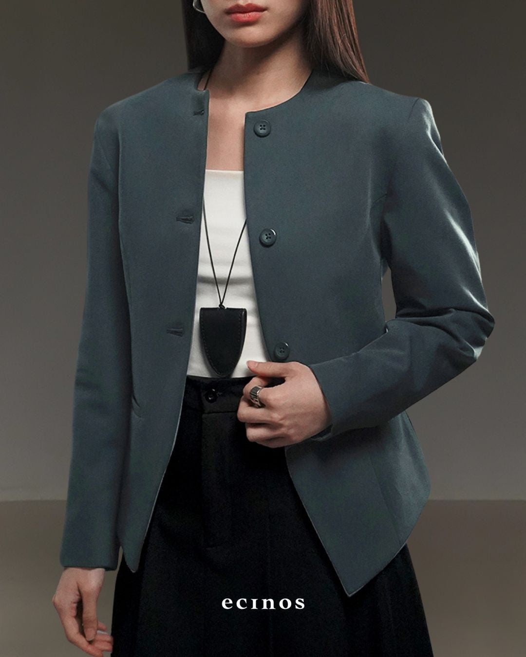 ECINOS - Andrea Tailored Fitted Blazer