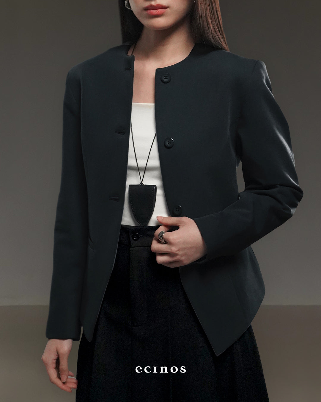 ECINOS - Andrea Tailored Fitted Blazer