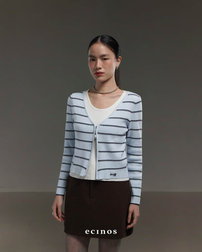 ECINOS - Rosie Layered Double-Zip Cardigan