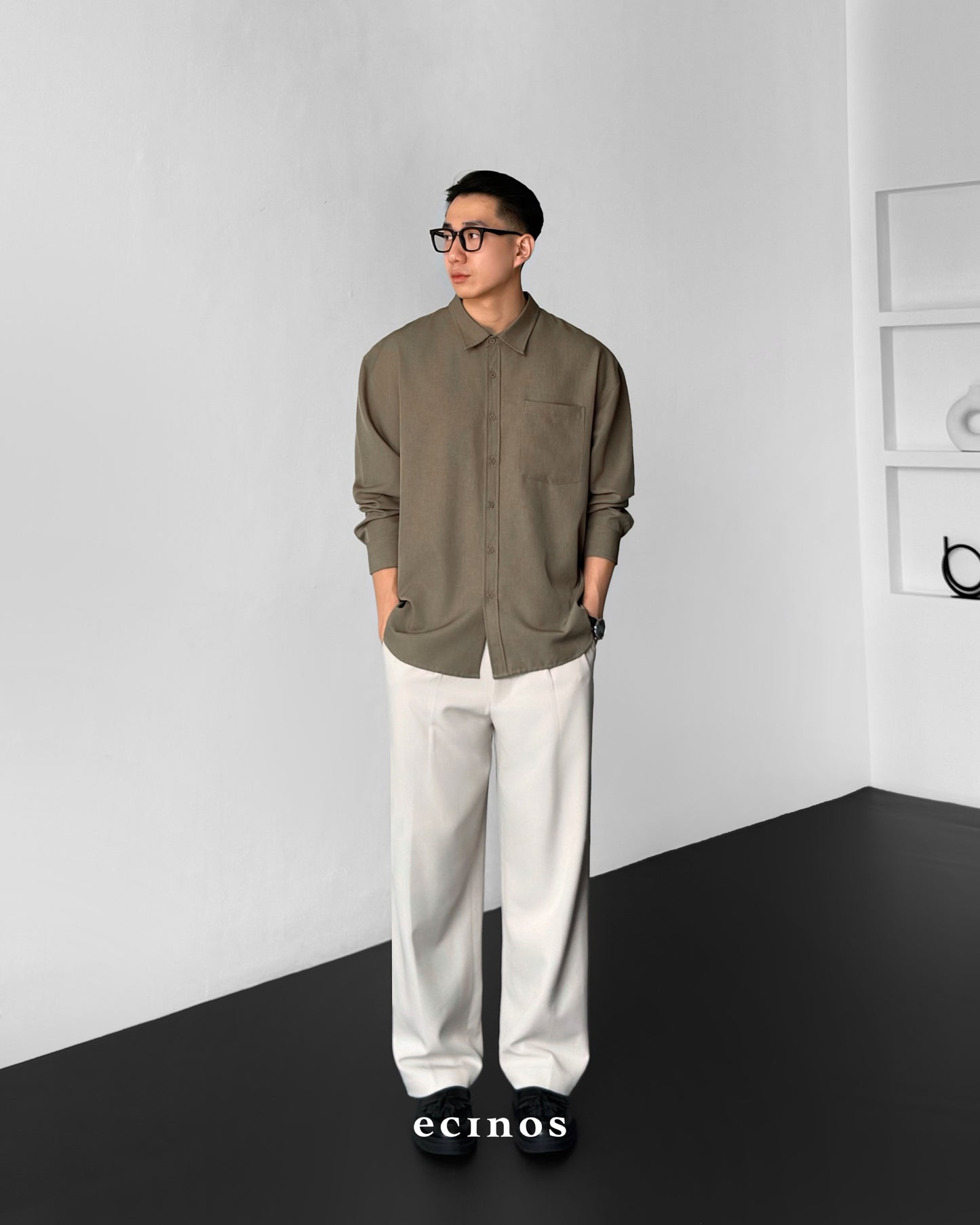 ECINOS Man - Summer Oversized Shirt (Man Version)