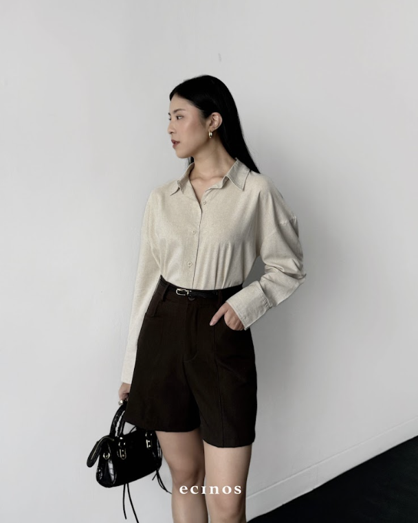 Philia Oversized Linen Shirt