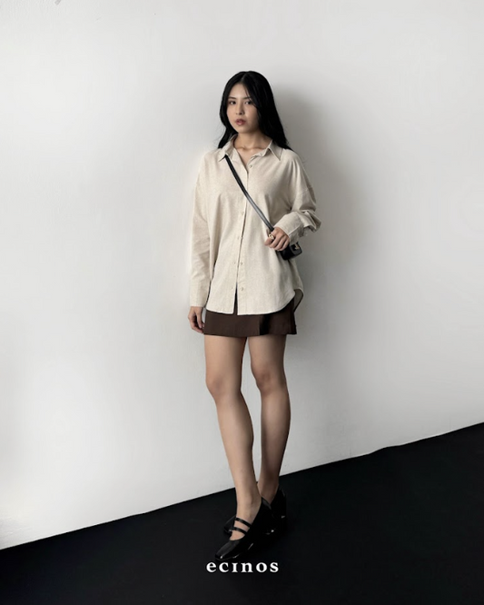 ECINOS - Philia Oversized Linen Shirt 2.0