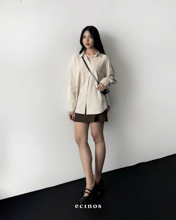 Philia Oversized Linen Shirt