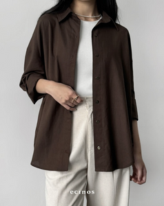 Philia Oversized Linen Shirt