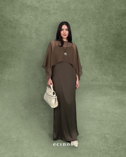 ECINOS - Sateen Tulle Dress Set