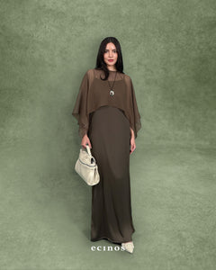 ECINOS - Sateen Tulle Dress Set