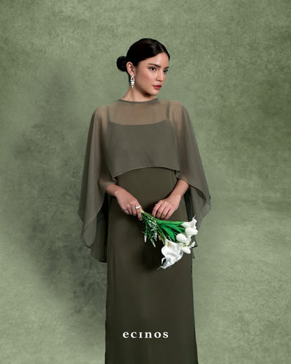 ECINOS - Sateen Tulle Dress Set