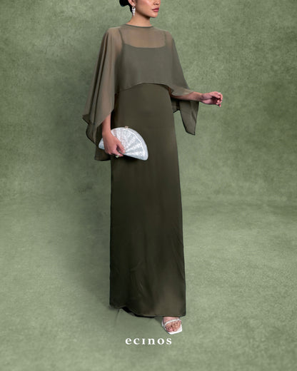 ECINOS - Sateen Tulle Dress Set