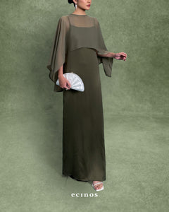 ECINOS - Sateen Tulle Dress Set