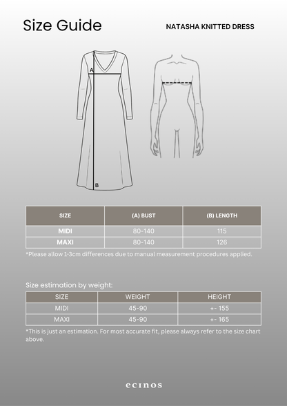 ECINOS - Natasha Knitted Dress