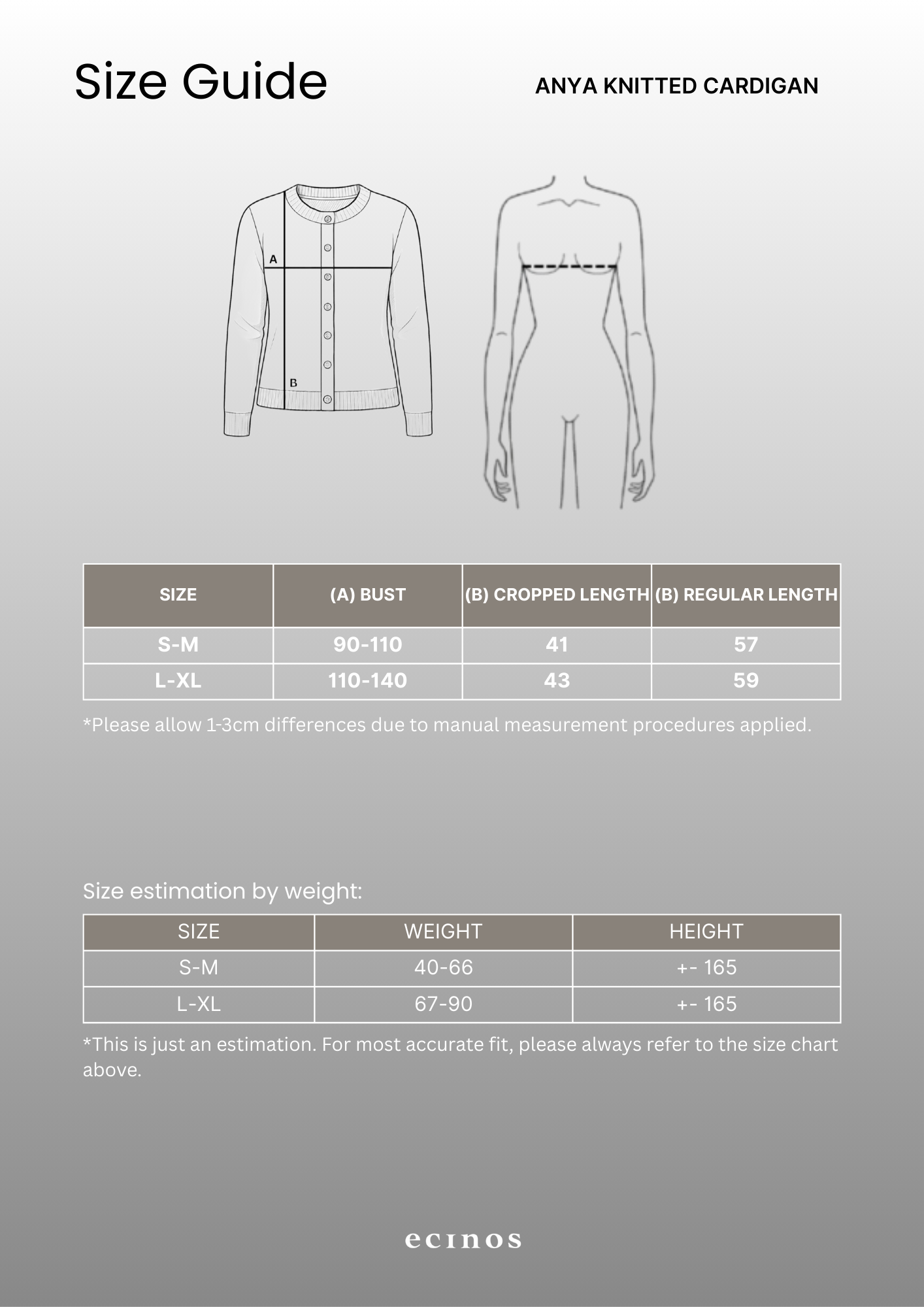 ECINOS - Anya Knitted Cardigan