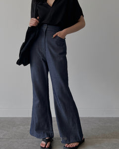 2004 Flared Denim Pants