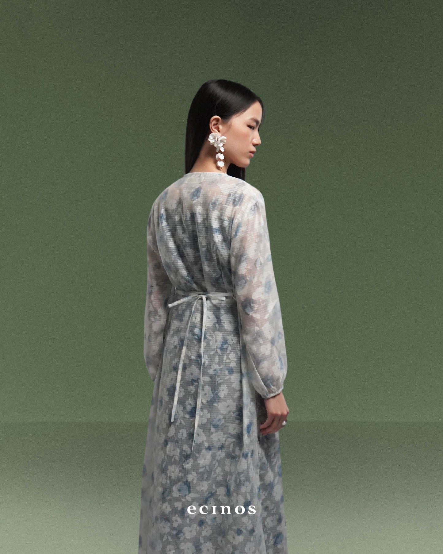 ECINOS - Floral Printed Tulle Set 2.0