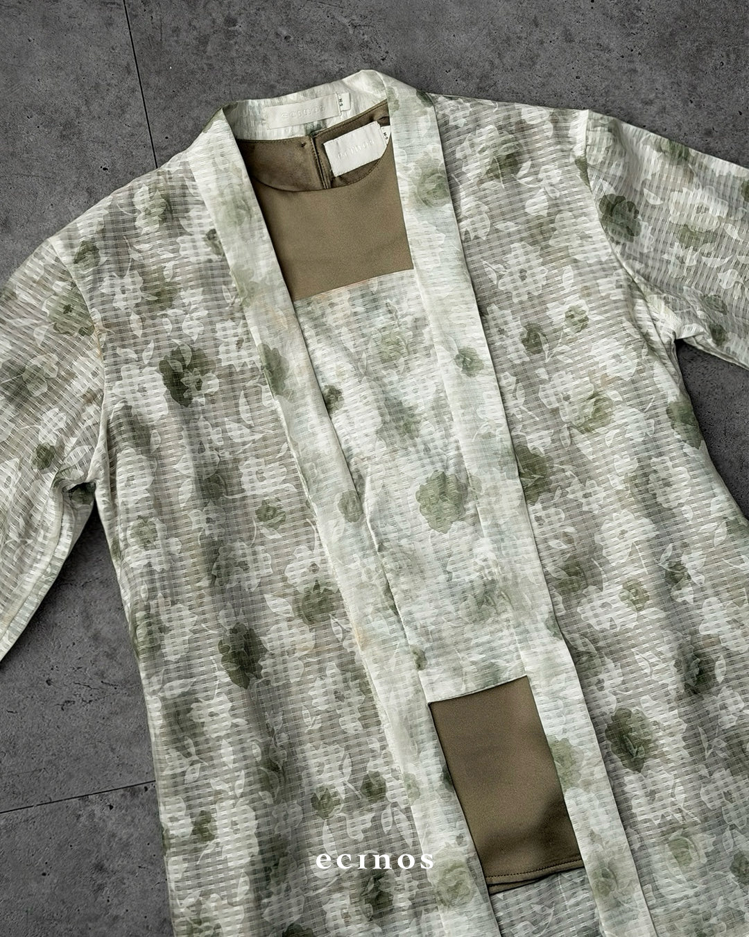 ECINOS - Floral Printed Tulle Top 2.0