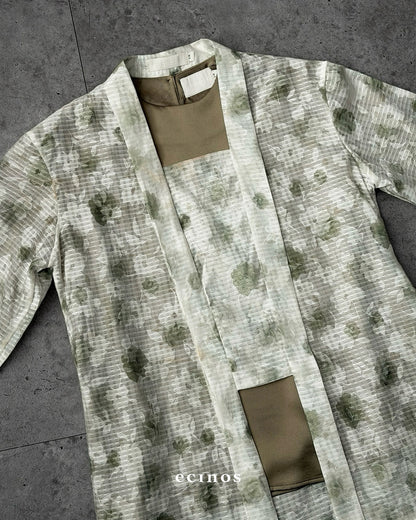 ECINOS - Floral Printed Tulle Top 2.0