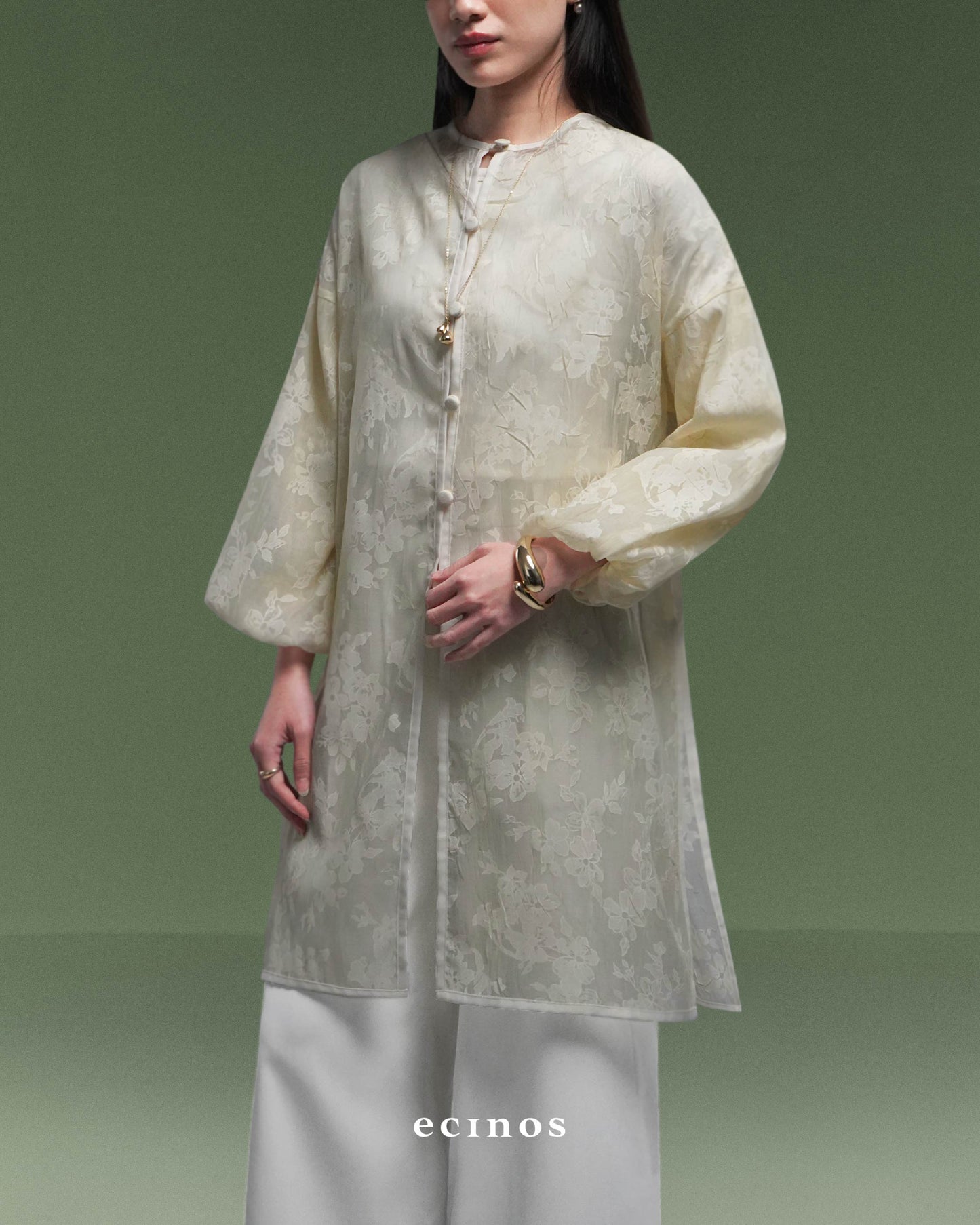ECINOS - Dahlia Puff Sleeve Tunic