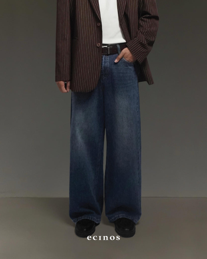 ECINOS Man - DENIM Wide Jeans (Man Version) – ecinos