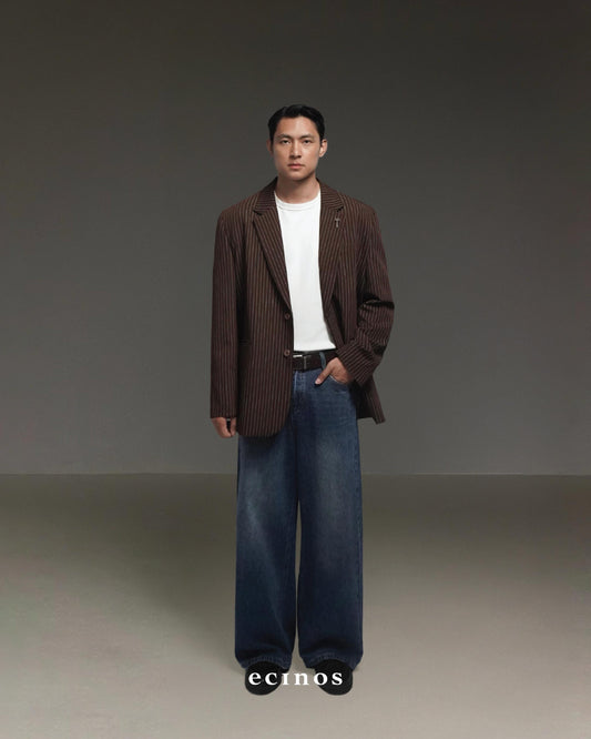 ECINOS Man - DENIM Wide Jeans (Man Version)
