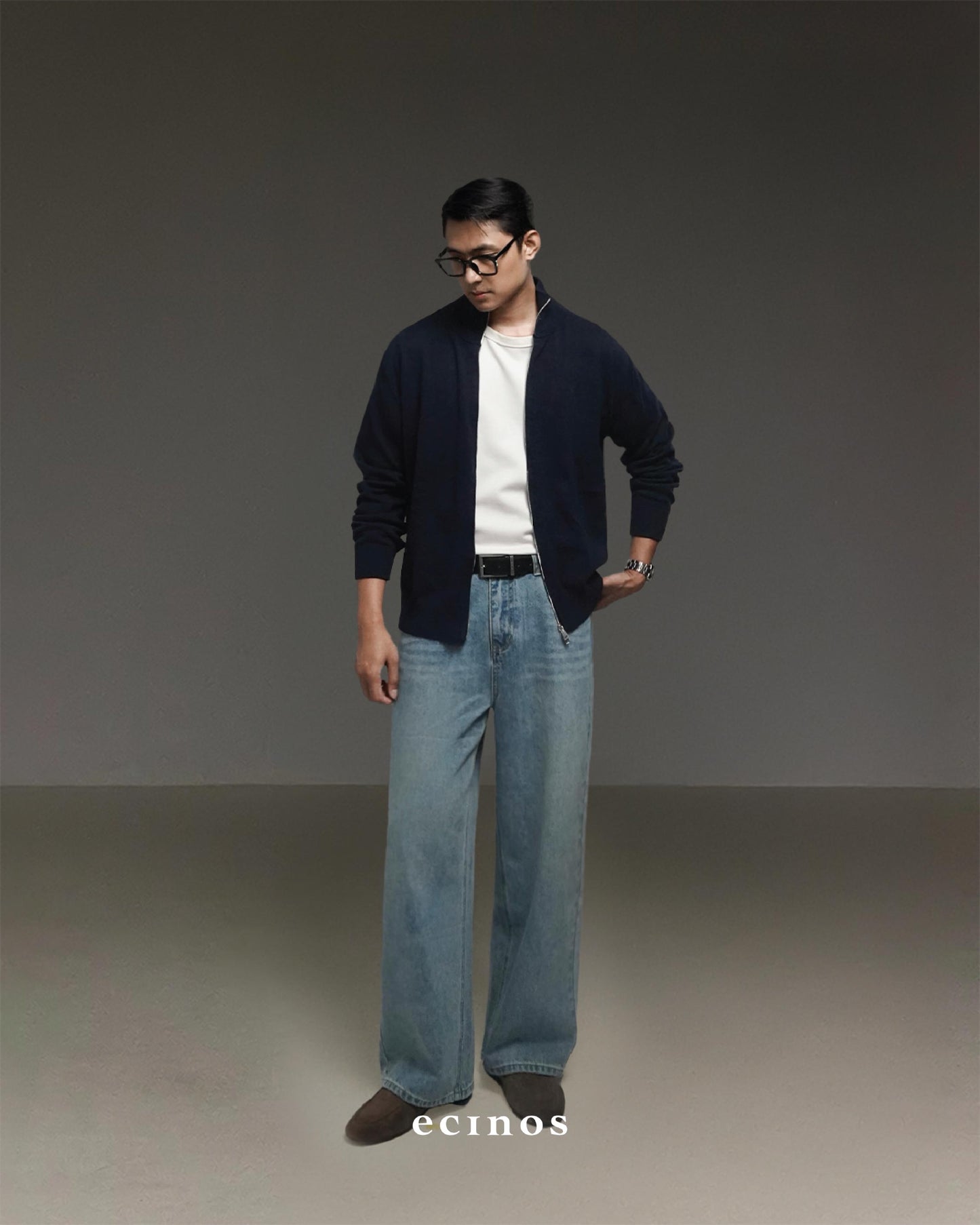 ECINOS Man - DENIM Wide Jeans (Man Version)