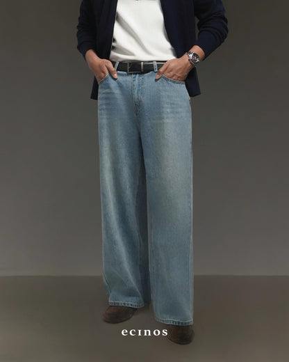 ECINOS Man - DENIM Wide Jeans (Man Version)