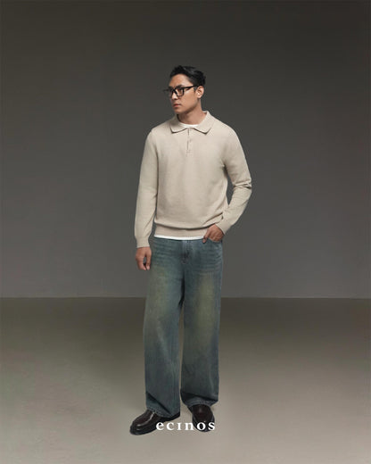 ECINOS Man - DENIM Wide Jeans (Man Version)